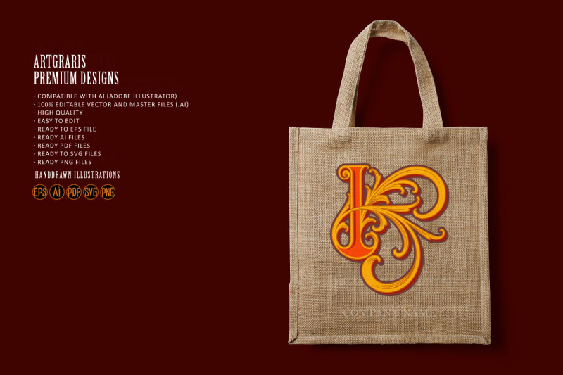 regal-letter-k-elegance-classic-flourish-monogram-logo