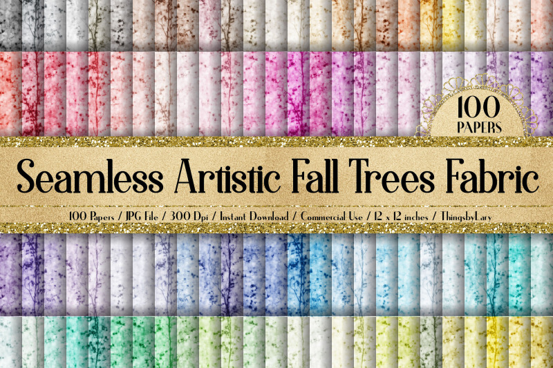100-seamless-artistic-fall-trees-fabric-digital-papers