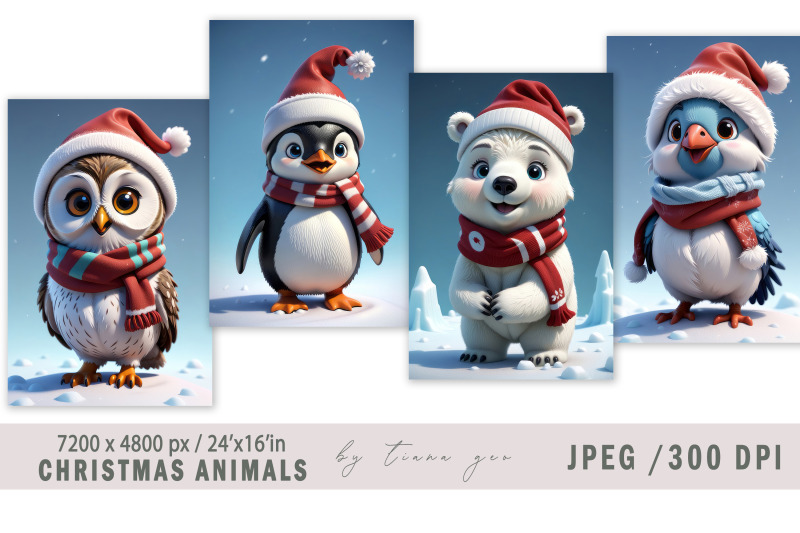 christmas-animal-illustrations-for-posters-4-jpeg