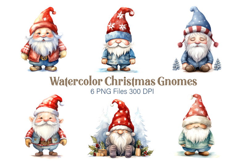 big-bundle-watercolor-christmas-png-bundle