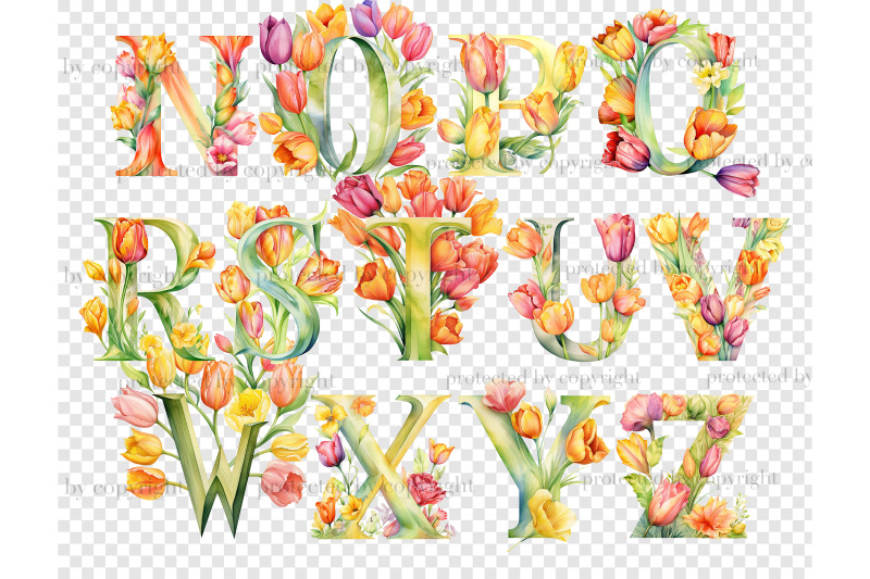 tulips-alphabet-clipart-flowers-invitation-for-wedding