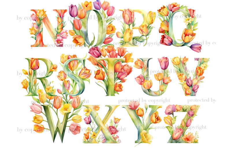 tulips-alphabet-clipart-flowers-invitation-for-wedding