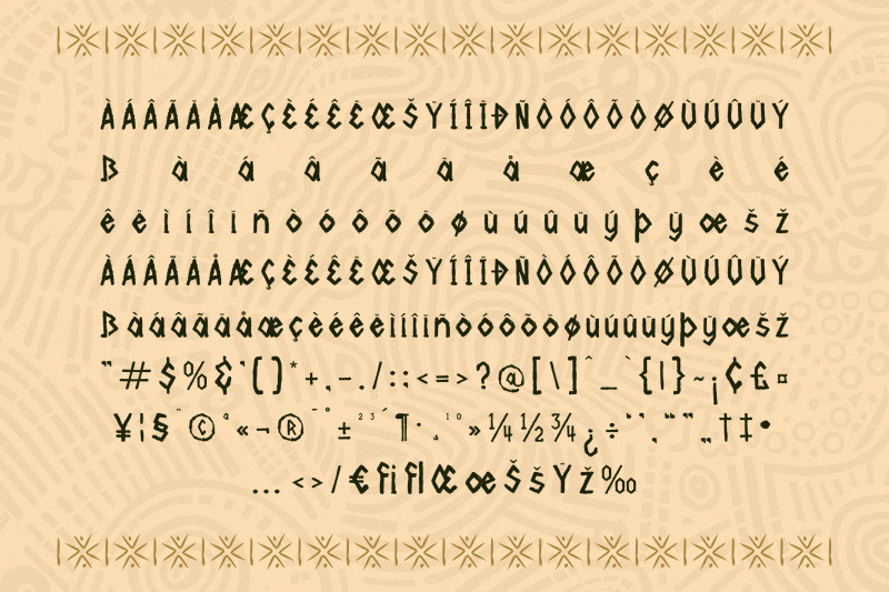 galacthic-new-display-tribal-font