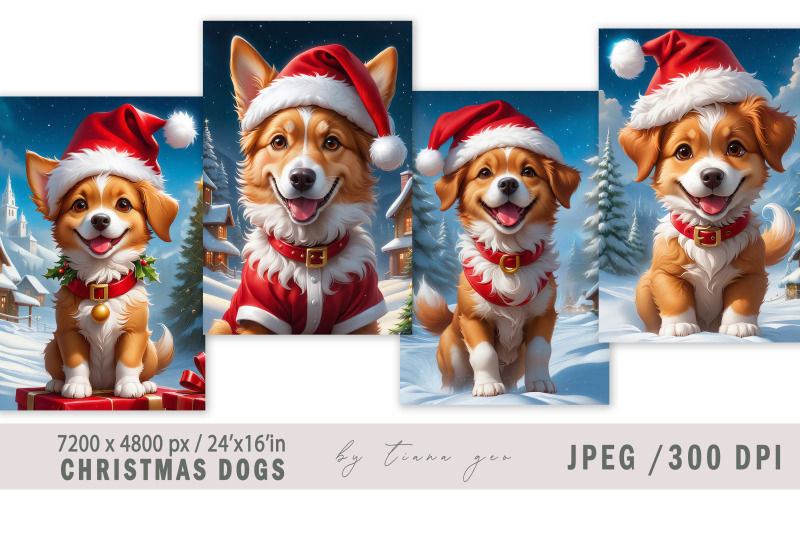 christmas-cute-dog-illustrations-for-prints-4-jpeg