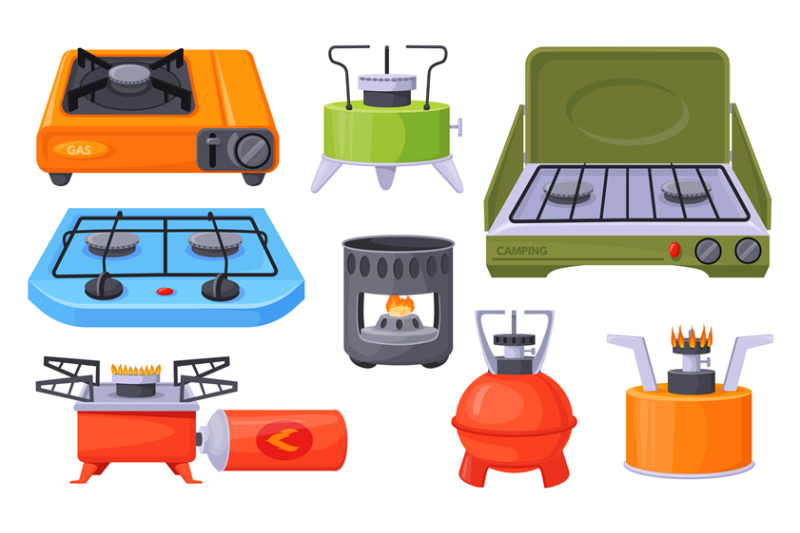 camping-stove-cartoon-gas-camp-burner-portable-indoor-cooker-outdoo