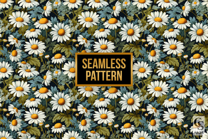 chamomile-flowers-pattern-digital-papers