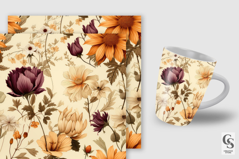 dried-vintage-flowers-seamless-patterns