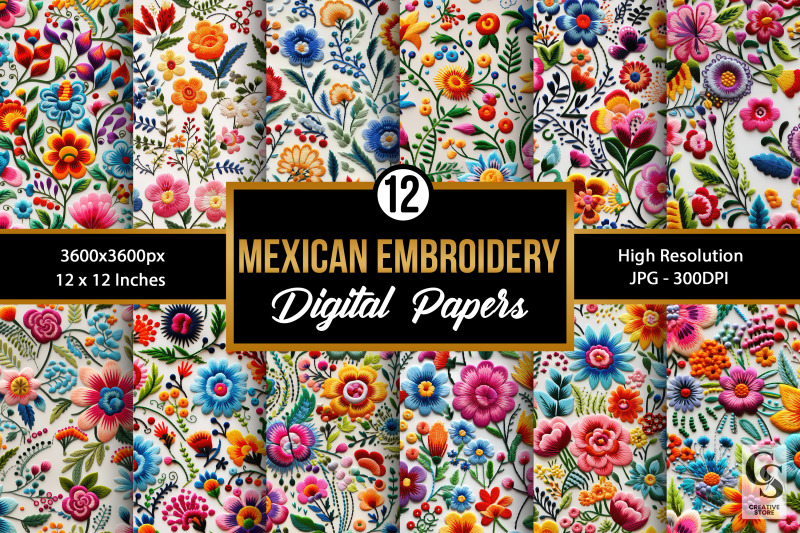 mexican-flowers-embroidery-digital-papers