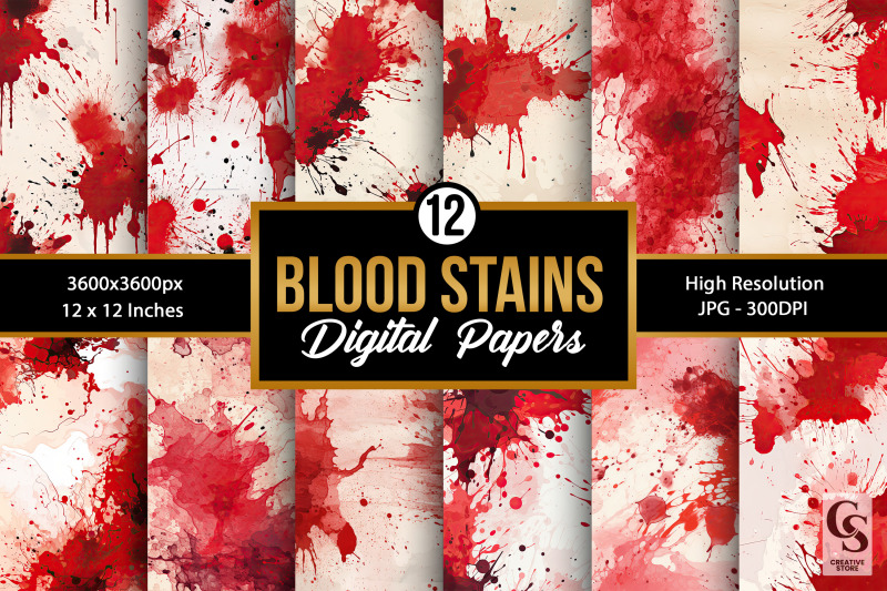 red-blood-stains-digital-papers