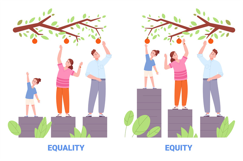 equality-and-equity-equal-human-rights-social-justice-concept-differ