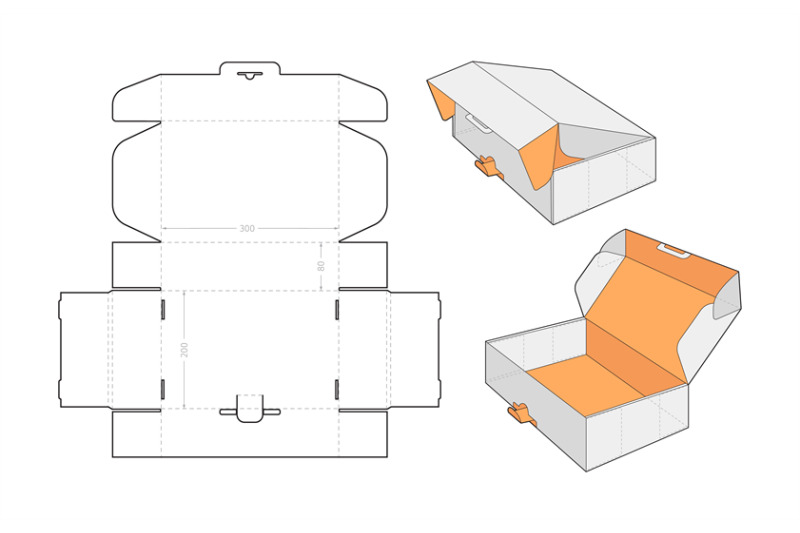 cardboard-box-assembly-unwrapped-pack-blueprint-retail-packaging-cut