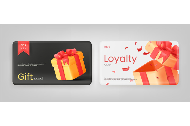 3d-reward-card-gift-bonus-cards-loyalty-program-for-clients-or-rewar