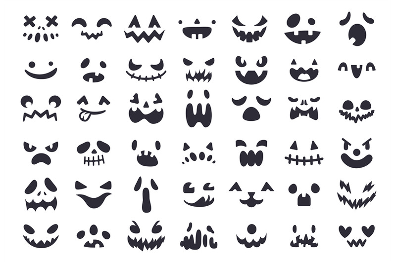 pumpkin-faces-stencil-scary-carved-halloween-face-ghost-smile-spooky