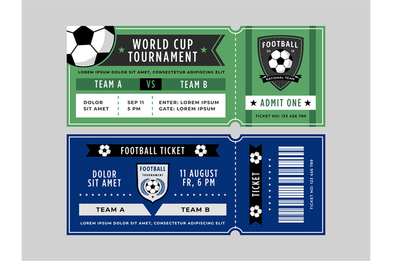 soccer-ticket-football-match-entry-pass-with-soccer-ball-emblem-spor