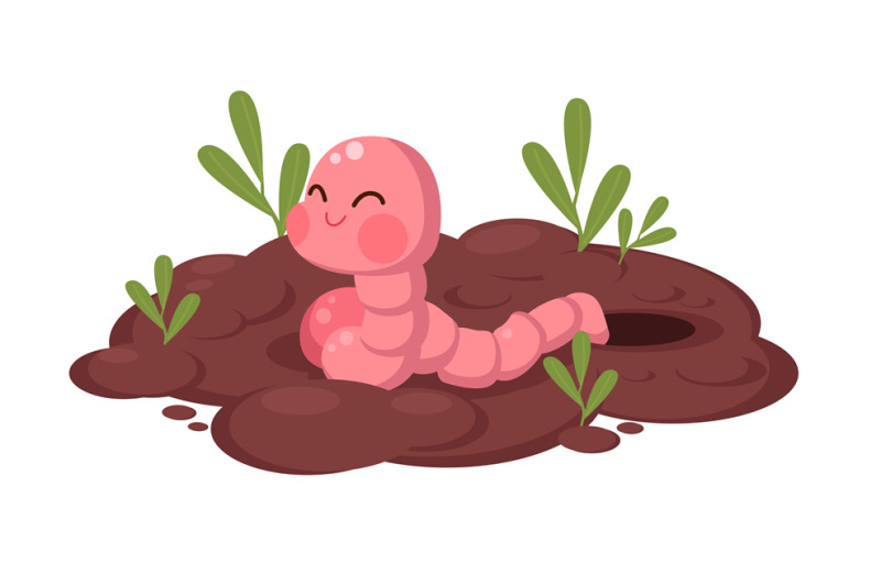 little-worm-crawled-out-of-hole-in-ground-cute-earthworm-with-growth