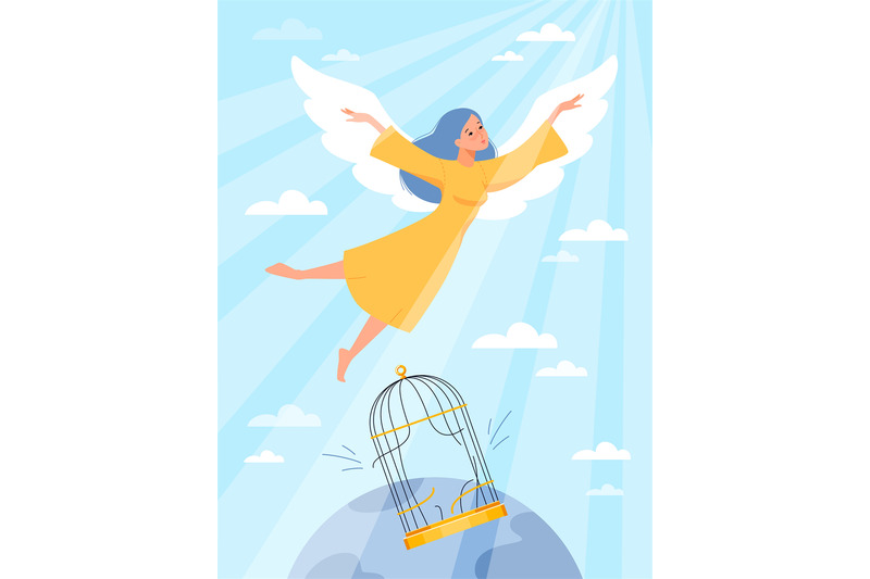 cute-girl-is-released-from-cage-gaining-freedom-life-change-process