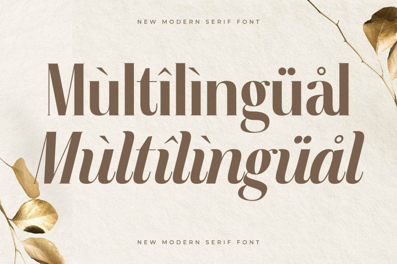 semiflora-new-modern-serif-font