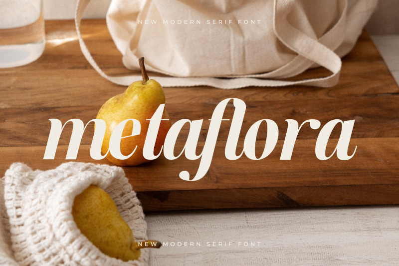 semiflora-new-modern-serif-font