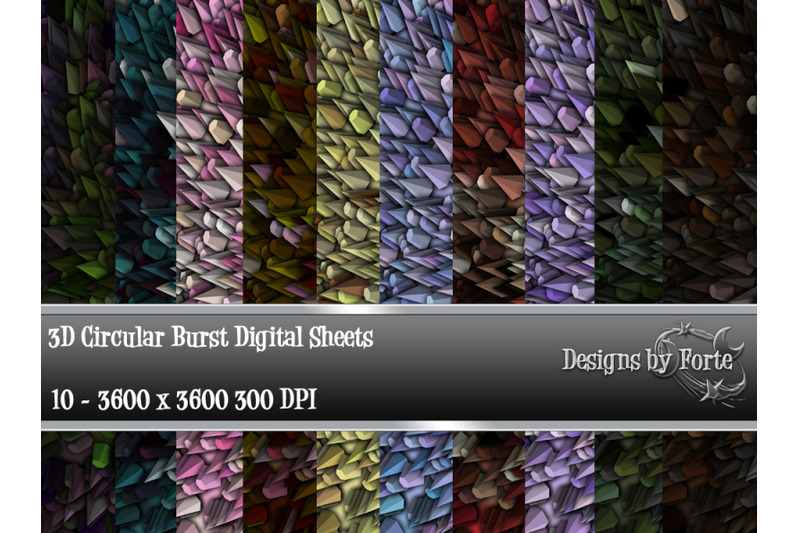 3d-circular-burst-digital-papers