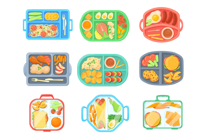 school-meal-trays-lunch-tray-with-food-cafeteria-menu-kid-eat-breakf