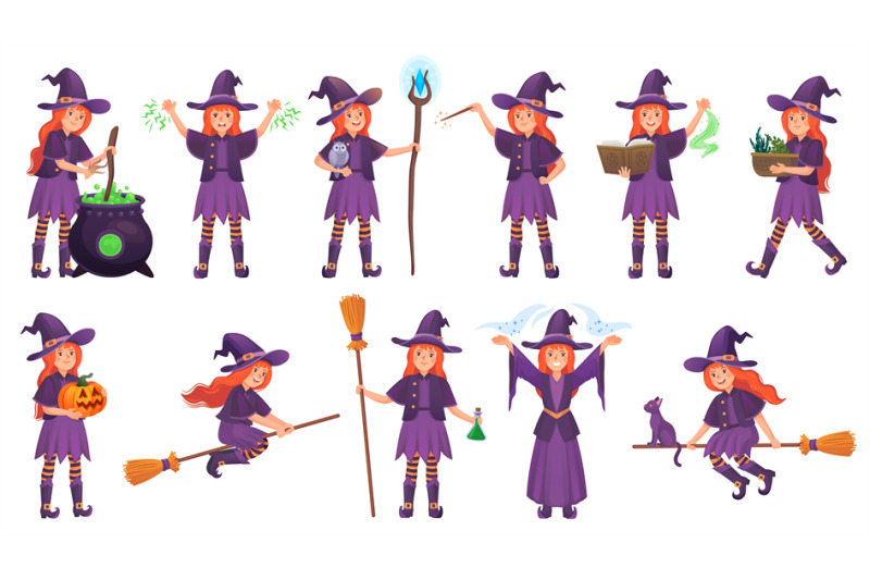 young-witches-witchcraft-redhead-witch-on-broomstick-halloween-broom