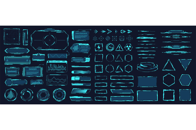 scifi-elements-hud-screen-futuristic-science-element-mega-tech-holog