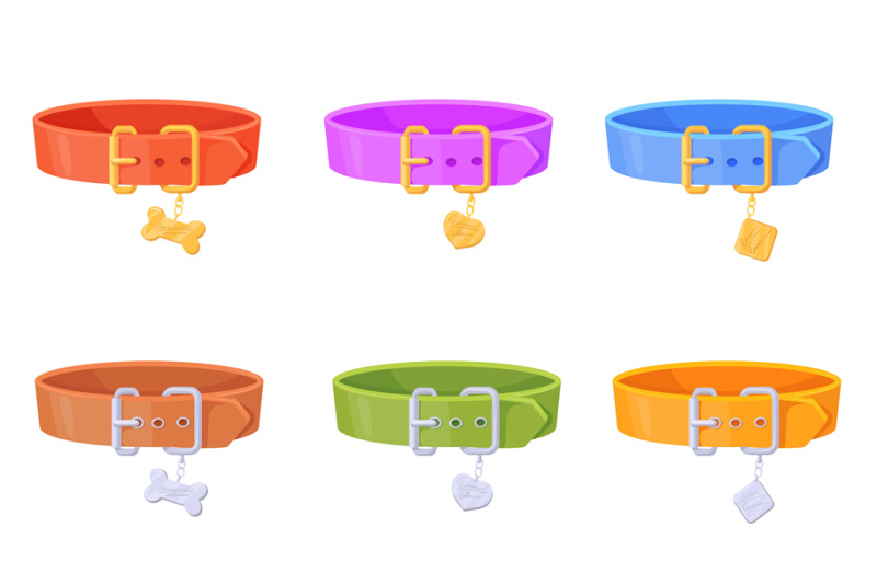 leather-pets-collars-puppy-dog-or-cat-pet-collar-with-golden-color-lo