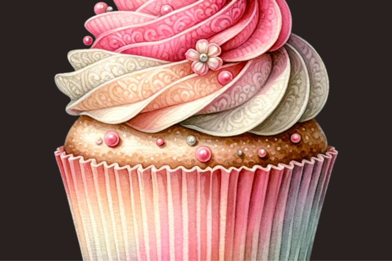 watercolor-valentine-039-s-day-cupcakes-clipart-dessert-love-clipart