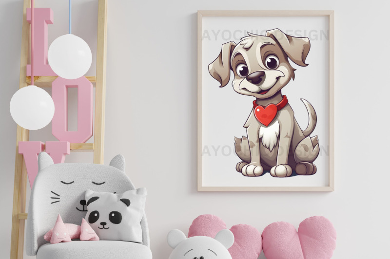 cute-valentine-039-s-day-puppy-dogs-clipart