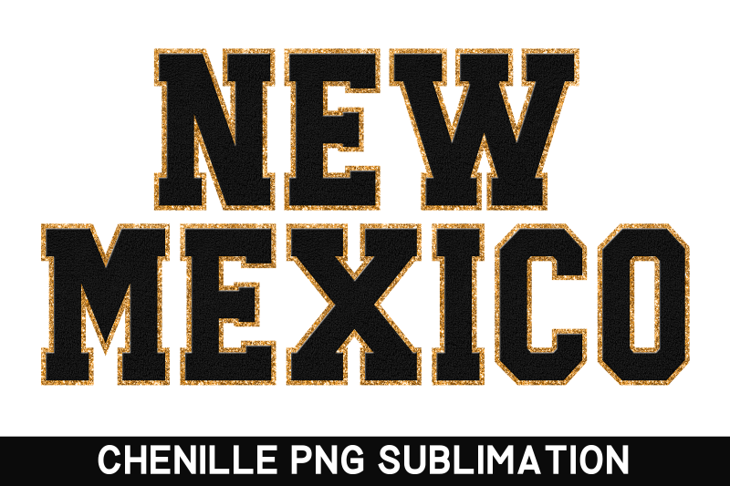 new-mexico-state-png-sublimation-designs-faux-chenille