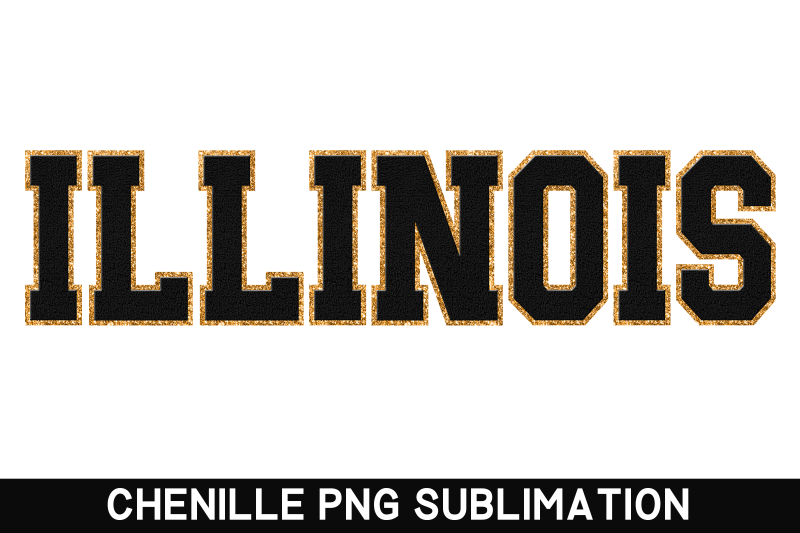 illinois-state-png-sublimation-designs-faux-chenille