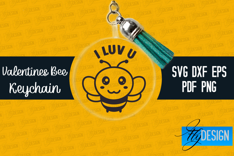 valentine-039-s-bee-keychain-svg-valentine-039-s-day-svg-svg-file