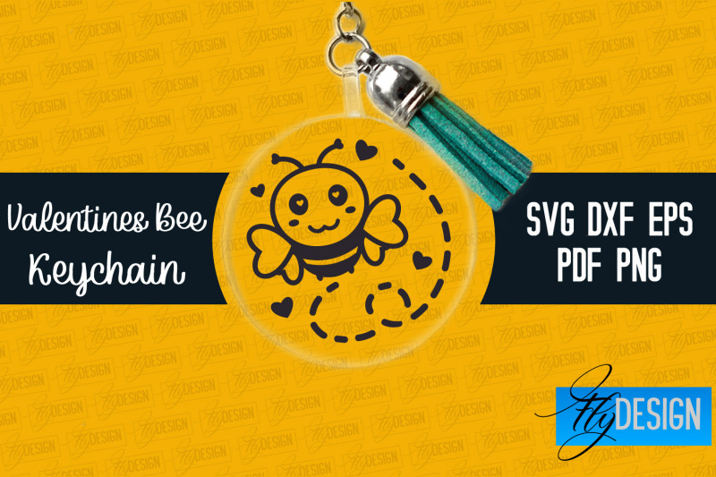 valentine-039-s-bee-keychain-svg-valentine-039-s-day-svg-svg-file