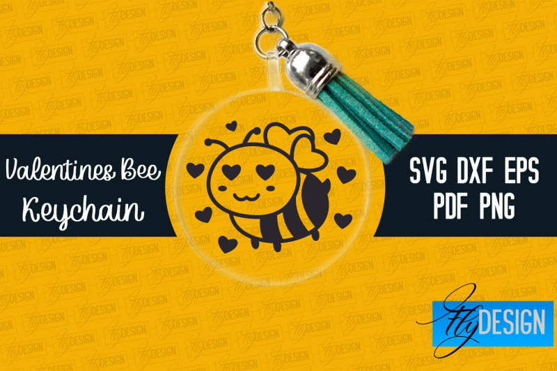 valentine-039-s-bee-keychain-svg-valentine-039-s-day-svg-svg-file