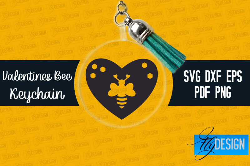 valentine-039-s-bee-keychain-svg-valentine-039-s-day-svg-svg-file