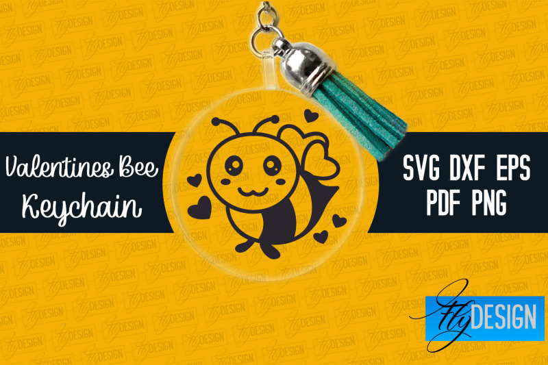 valentine-039-s-bee-keychain-svg-valentine-039-s-day-svg-svg-file