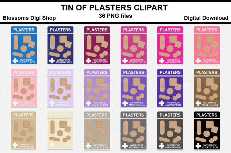 tin-of-plasters-sticker-clipart-36-files-multi-colours