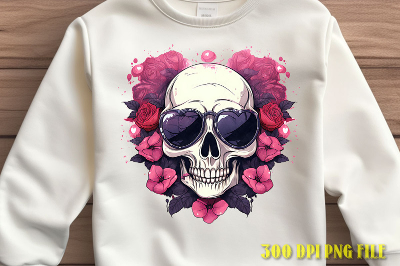 purple-skull-bloom-love