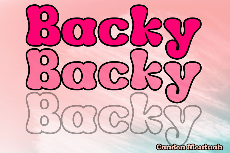 backy-display-font
