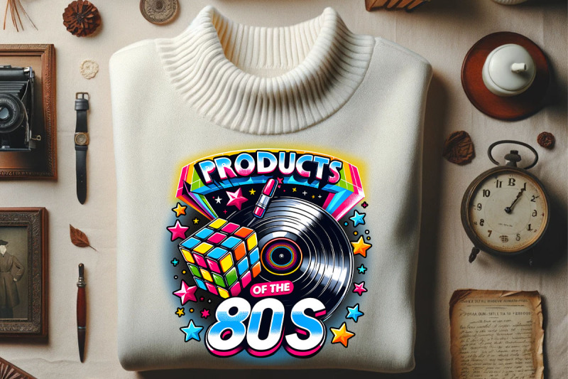 colorful-80s-icon-set