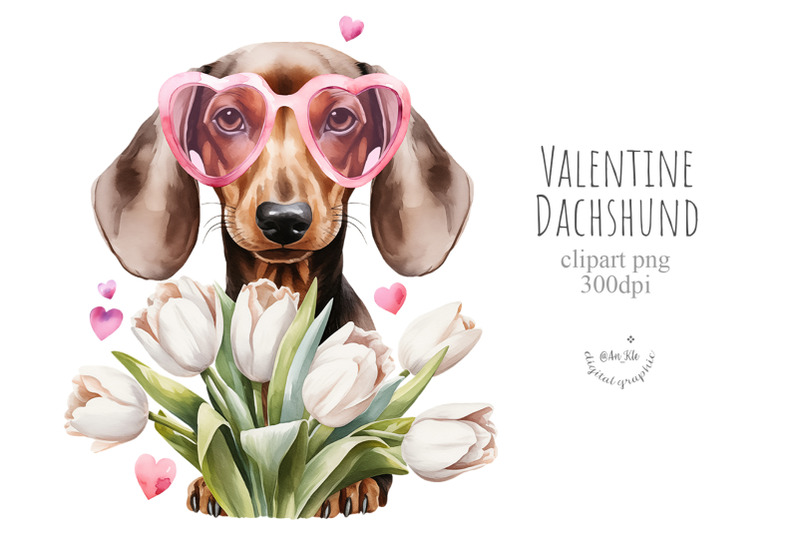 valentine-dachshund