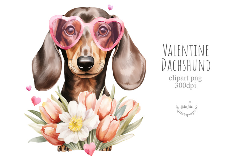 valentine-dachshund