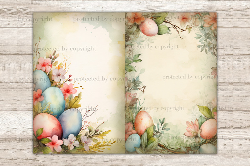 pastel-easter-ephemera-junk-journal-pages