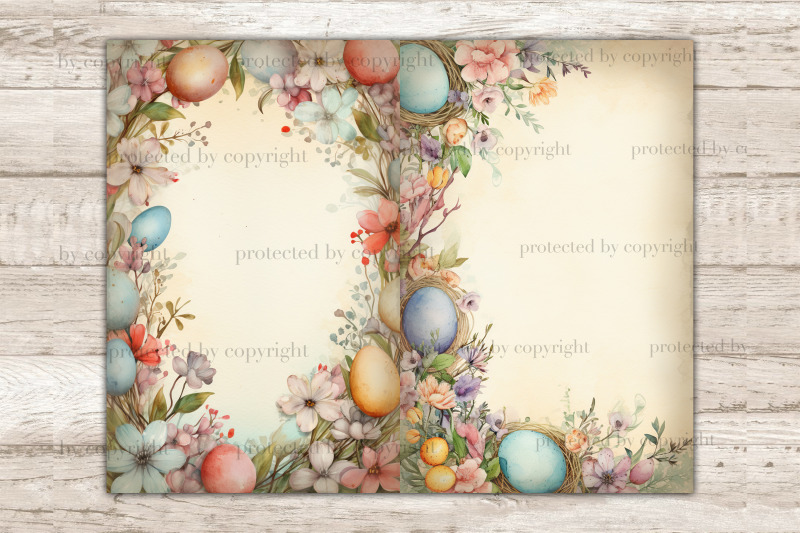 pastel-easter-ephemera-junk-journal-pages