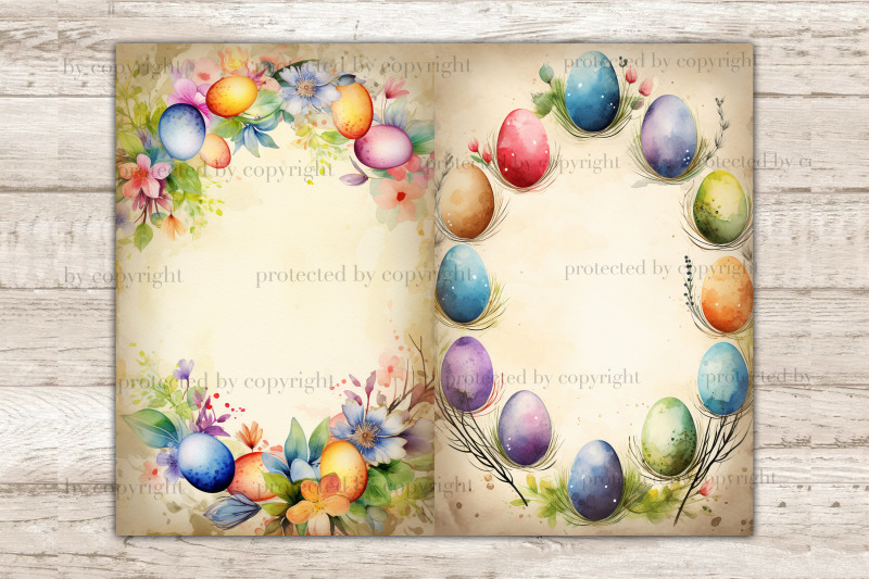 pastel-easter-ephemera-junk-journal-pages