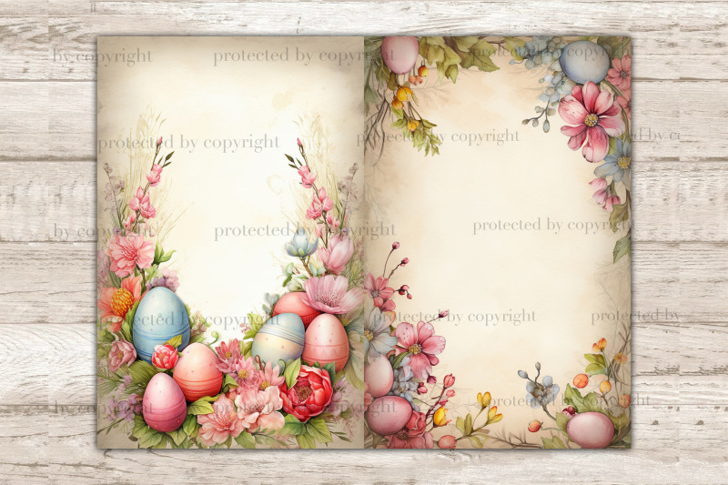 pastel-easter-ephemera-junk-journal-pages