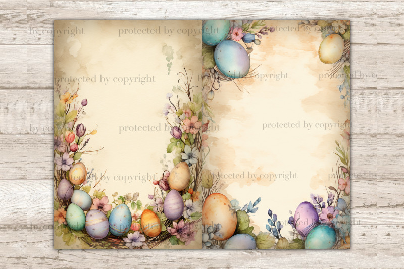 pastel-easter-ephemera-junk-journal-pages