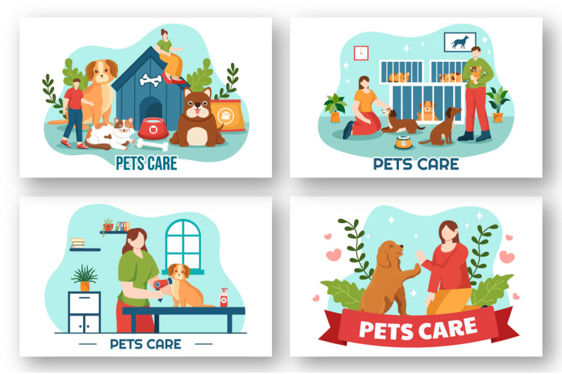 12-pets-care-illustration