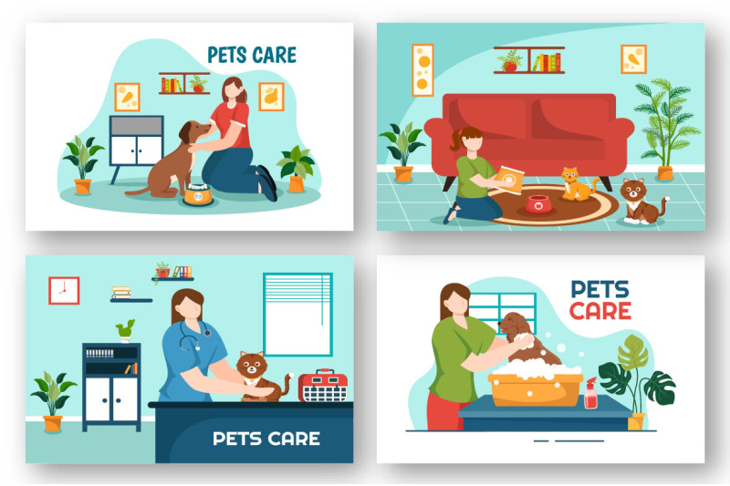 12-pets-care-illustration