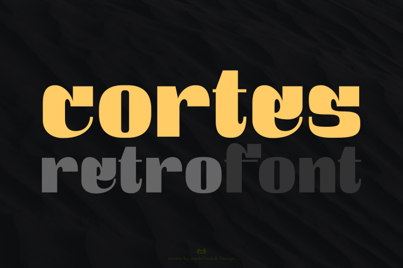 cortes-retro-font